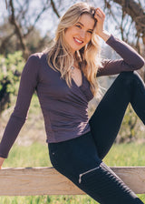 aura hemp long sleeve tunic