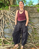 Black Yoga Pants OM Tantrika Australia