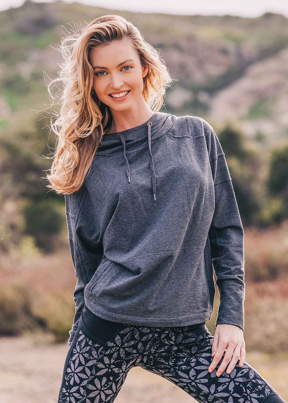 bamboo cushy hoodie by nomads hemp wear