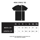 size chart for tshirt