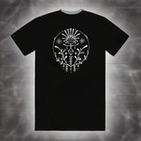 mens tee with little sol being artwork print by izwoz