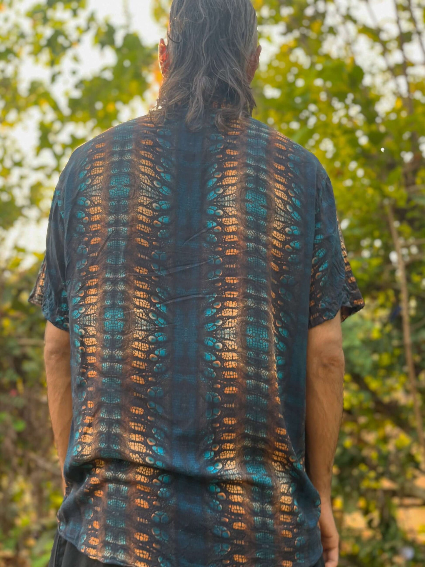 MENS PRINT BAMBOO SHIRT