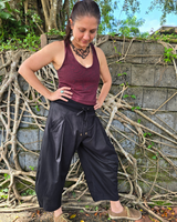 Black Yoga Pants OM Tantrika Australia