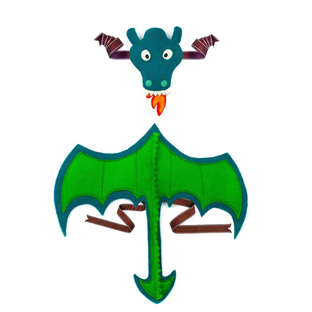 felt headdread and wings dragon dress up