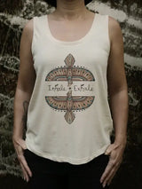 ladies izwoz inhale and exhale tank