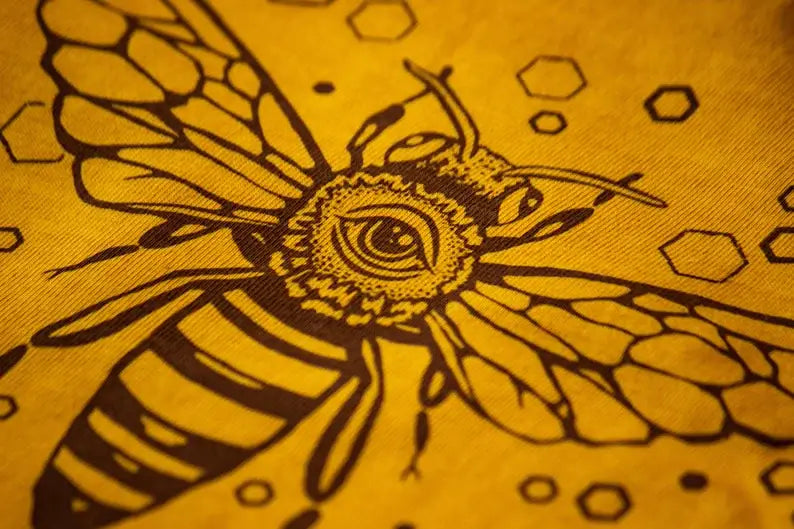 izwoz kids bee tshirt yellow at tantrika fashion australia