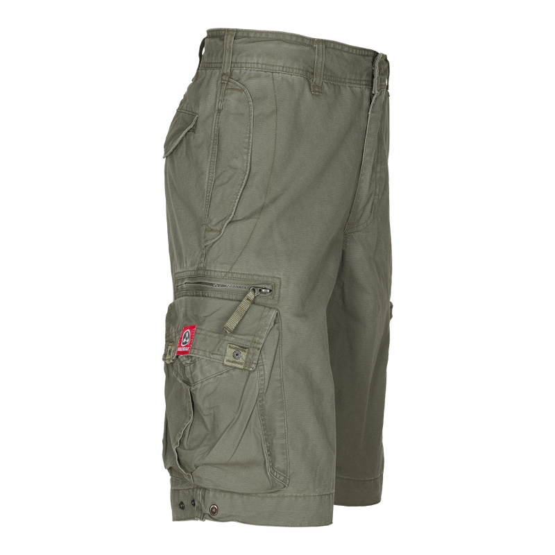 mens cotton cargo molecule short