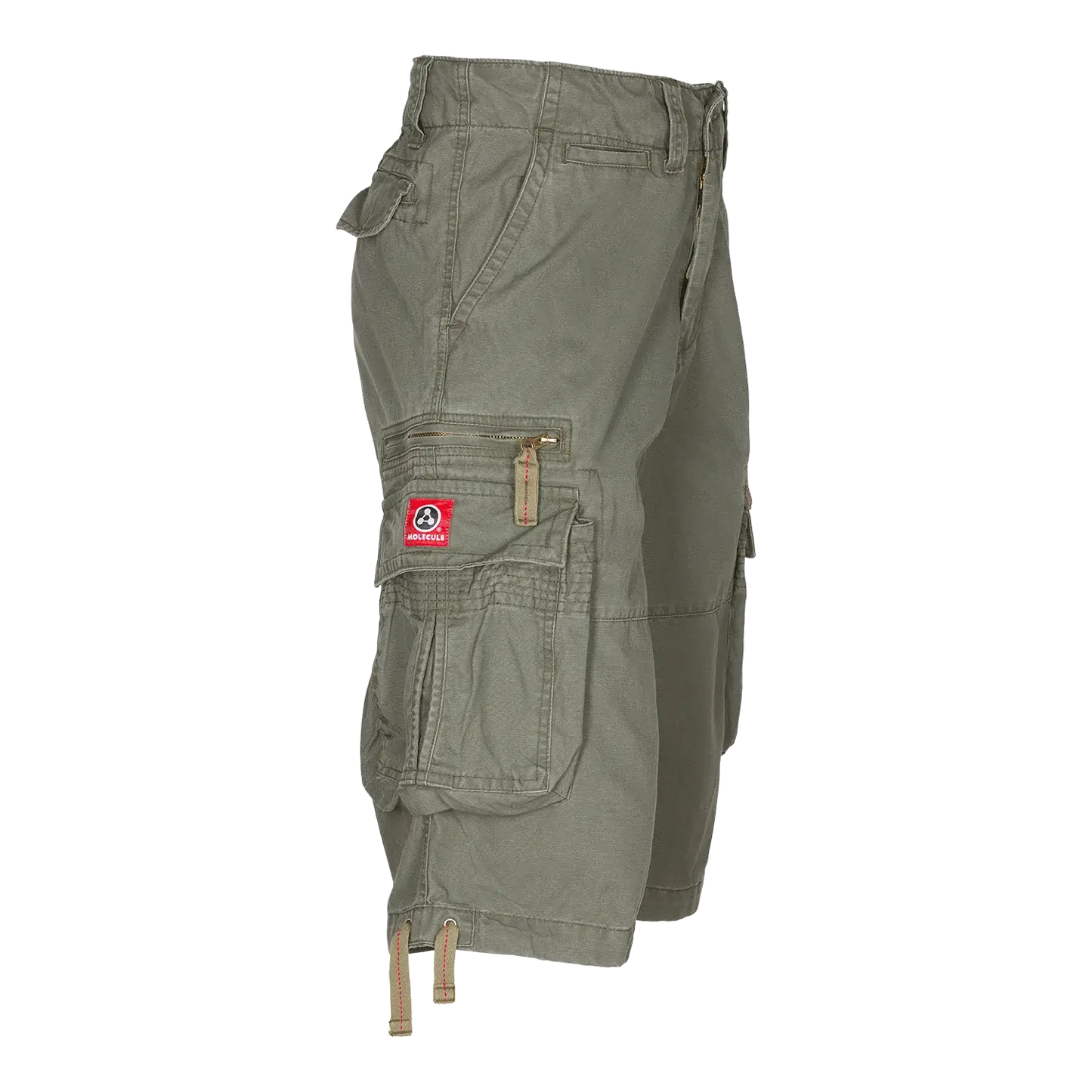 molecule 3/4 cargo shorts