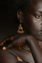 nakila naia brass earrings 