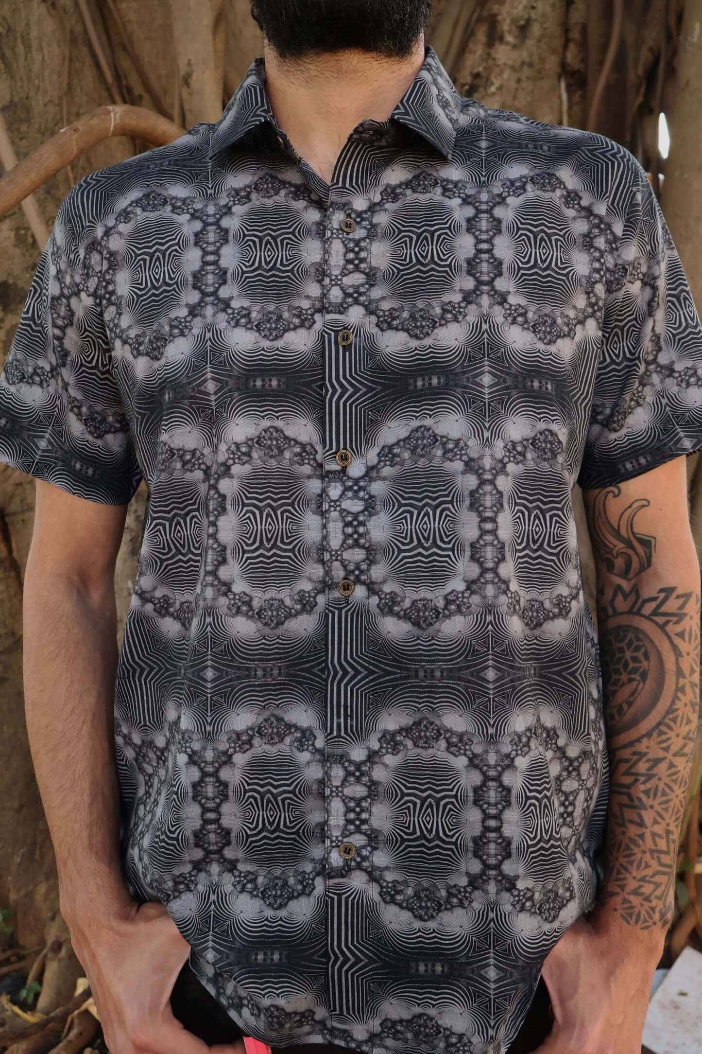 Optical Overdrive - Cotton Shirt