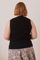 rosa cowl neck cotton top by mahashe