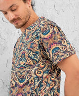 mens mudra festival cotton tshirt