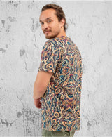 mens mudra festival cotton tshirt back image