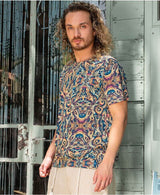 mens mudra festival cotton tshirt