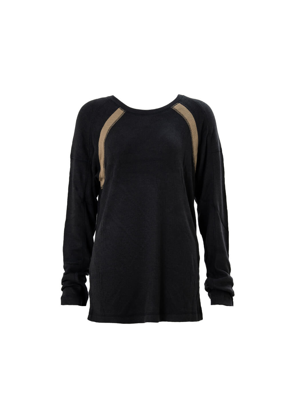 xander cotton waffle mens long sleeve by nomads hemp wear