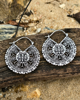 yemaya lotus silver earrings tantrika jewellery sustainable fashion australia