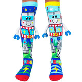 madmia kids robot socks