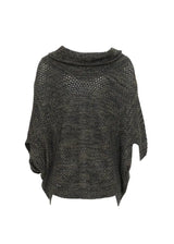 nomads hemp wear moonlight hemp knit poncho