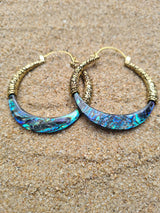 bonita paua shell earrings tantrika australia