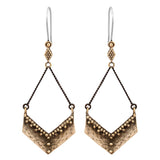 Nakila Collective Kali Taisa Earrings Brass Tantrika Australia