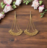 Nakila Collective Lasya Drop earrings, gold plated, found tantrika australia