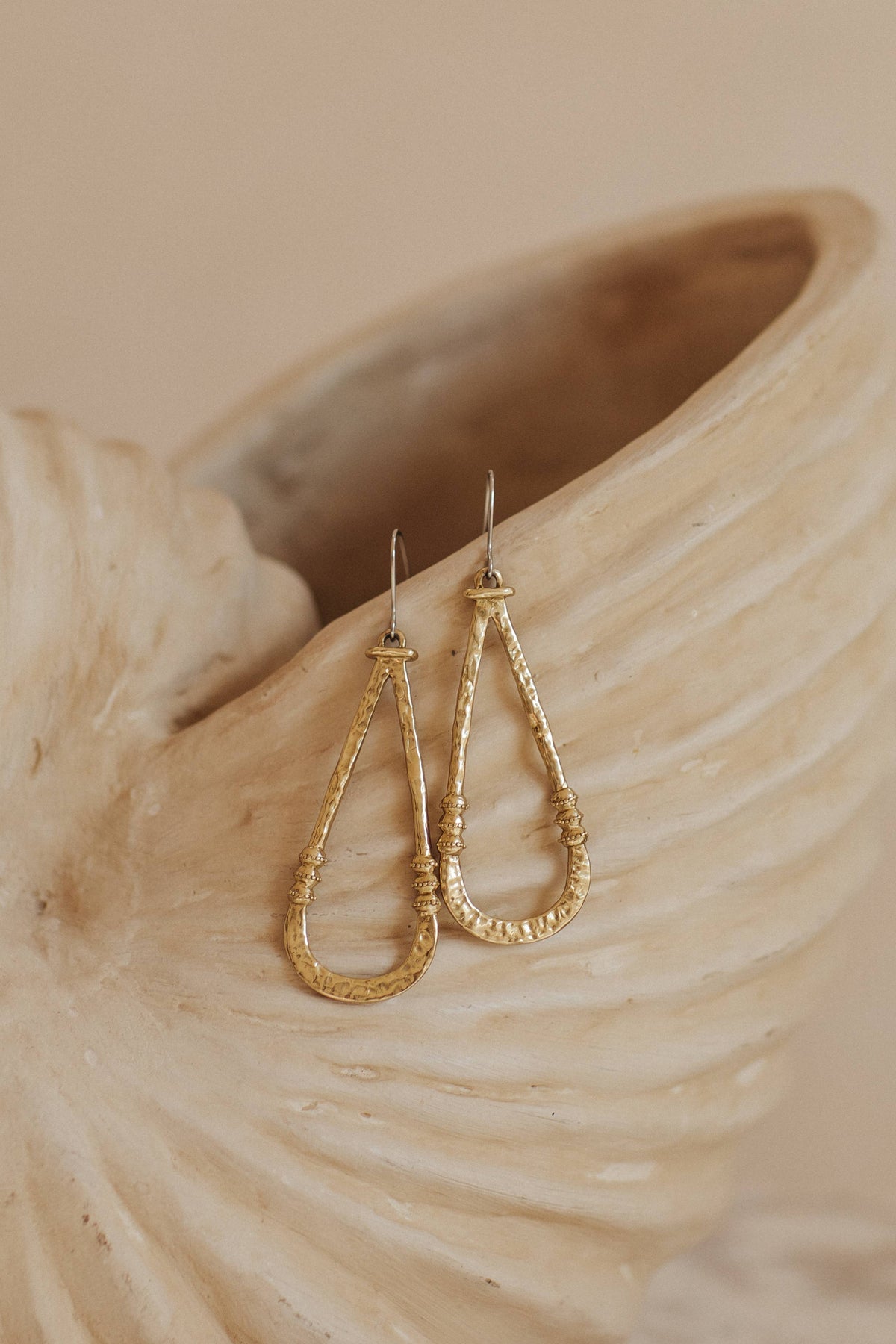 Zuri earrings - Brass