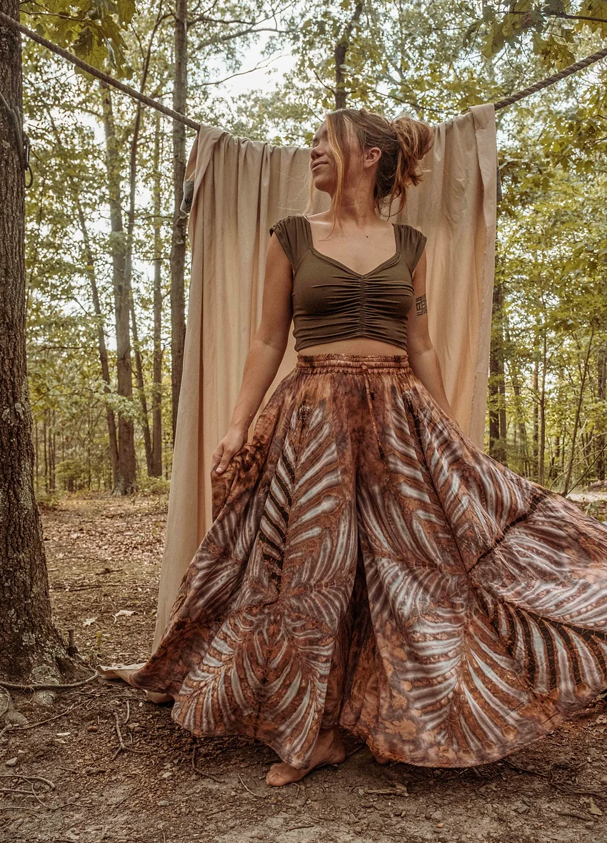 Palazzo Pants- Hand Dyed