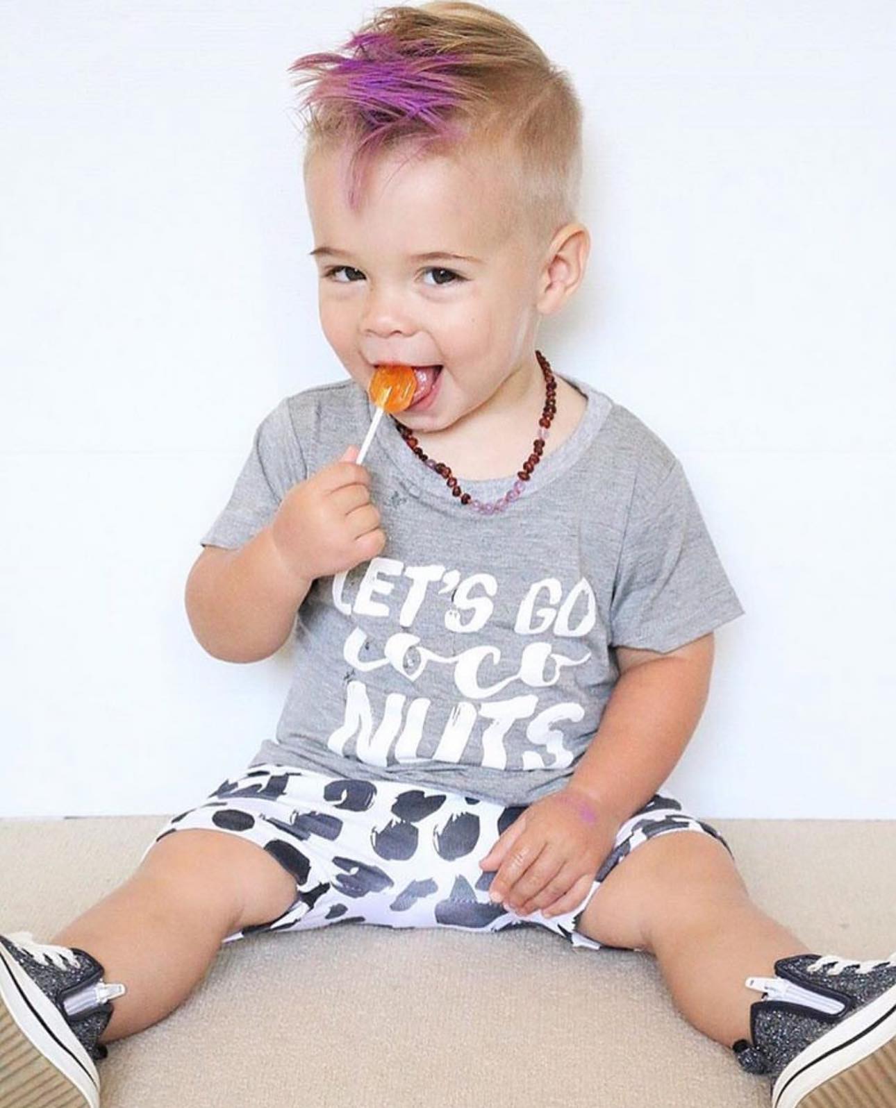 lets go coconuts kids bamboo t-shirt