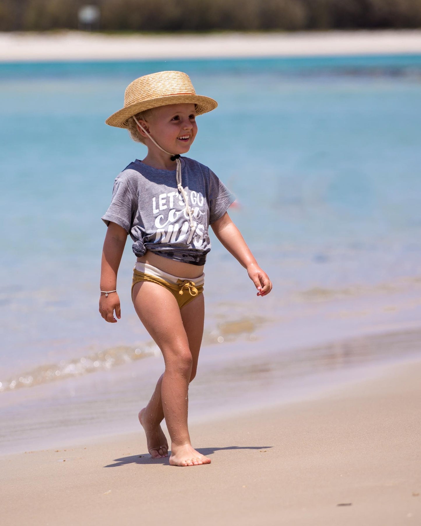 lets go coconuts kids bamboo t-shirt