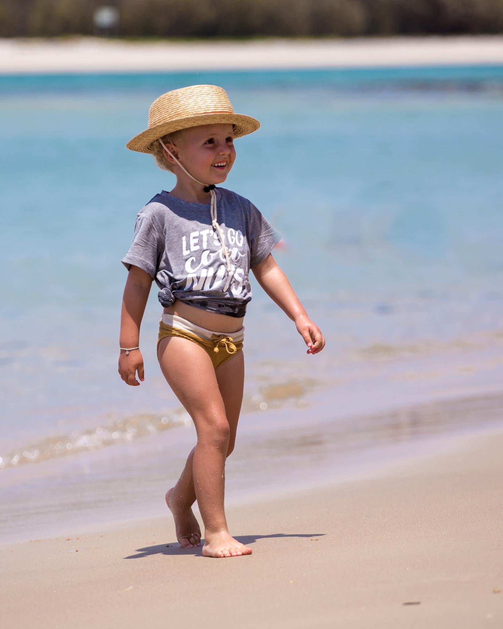 lets go coconuts kids bamboo t-shirt