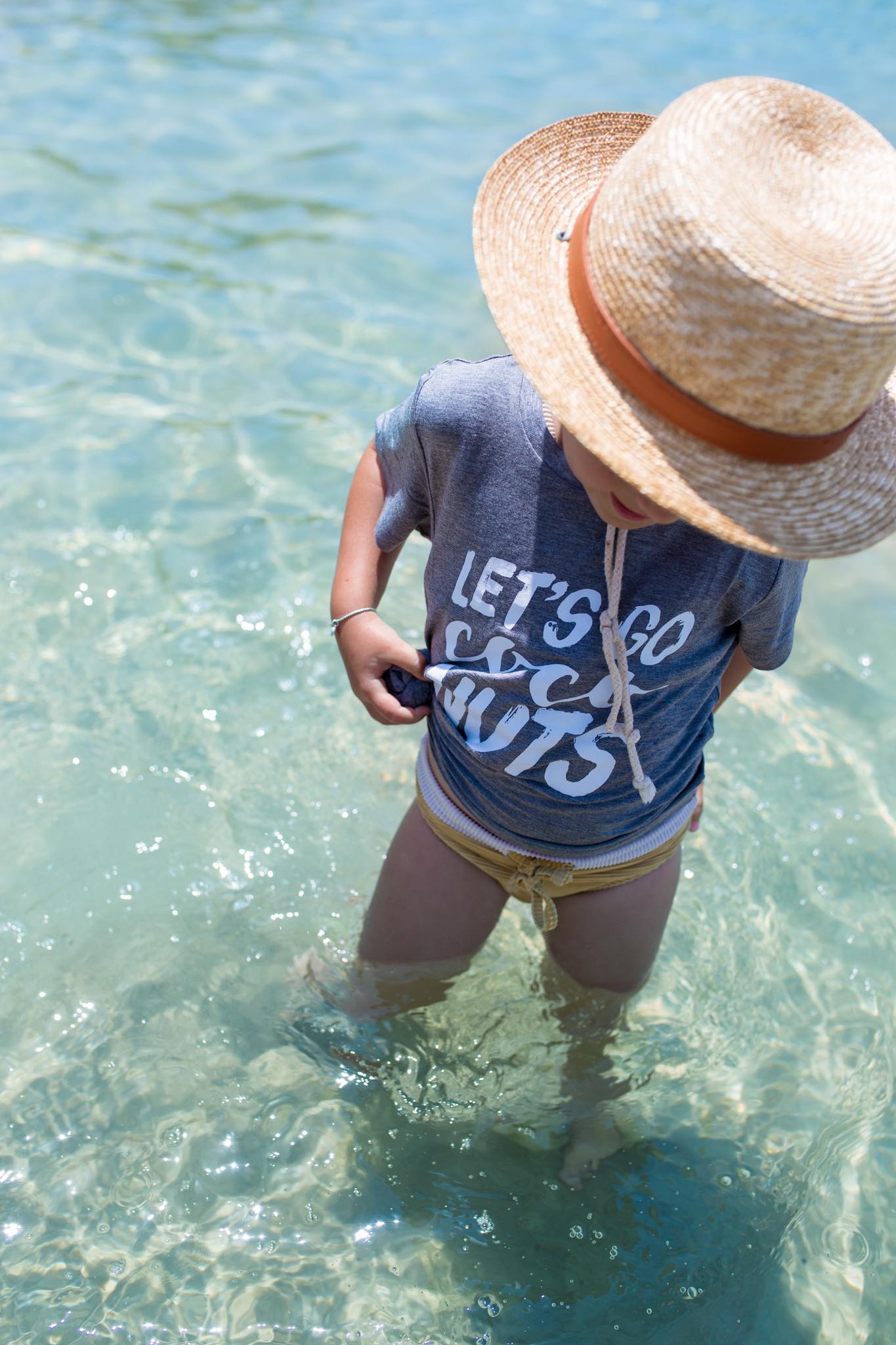 lets go coconuts kids bamboo t-shirt