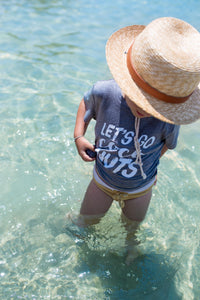 lets go coconuts kids bamboo t-shirt