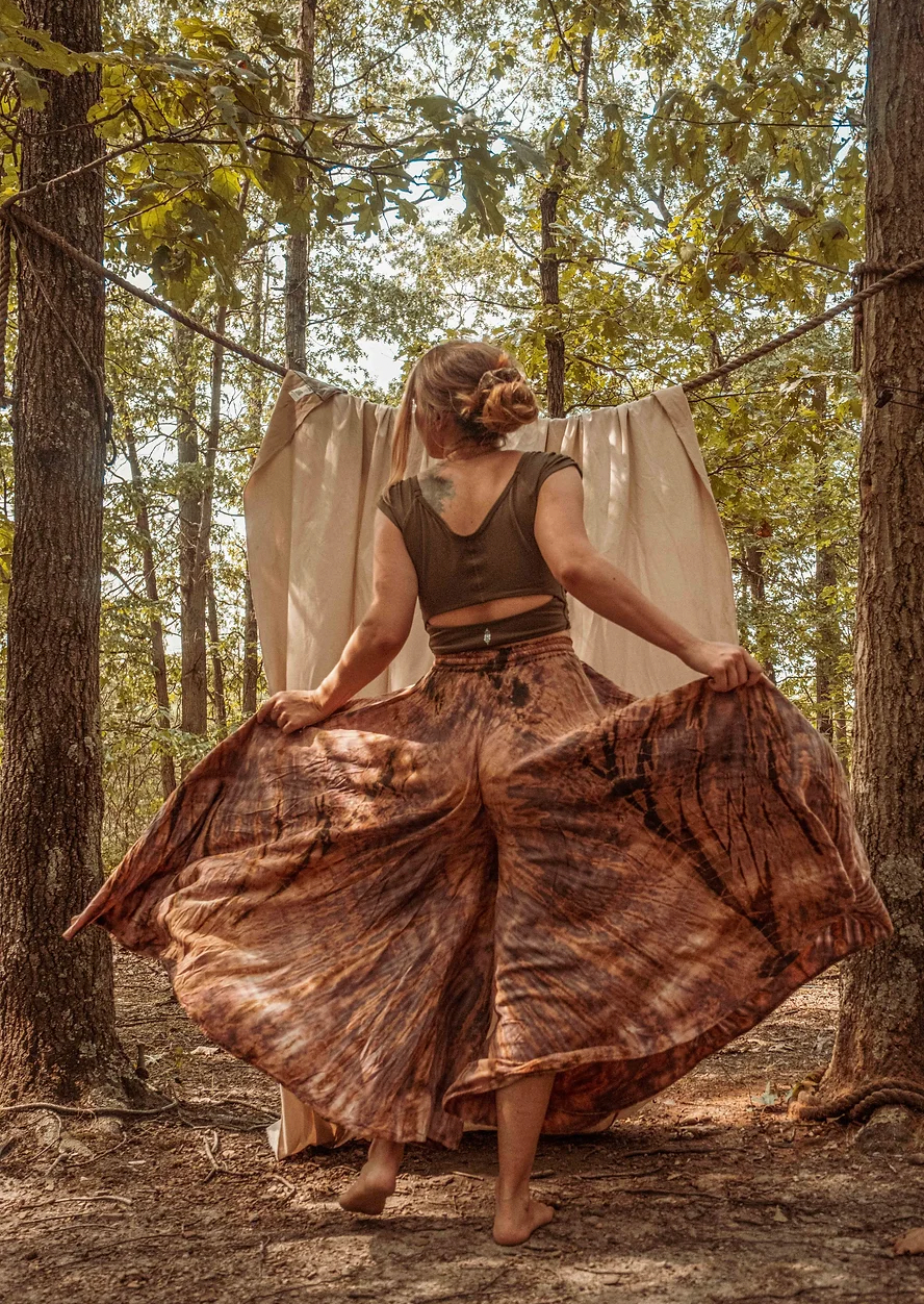 Palazzo Pants- Hand Dyed