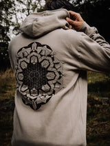 mens electic print hoodie by art of zig