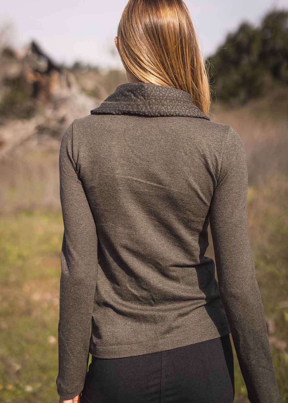 ladies hemp amira tunic by nomads hemp wear