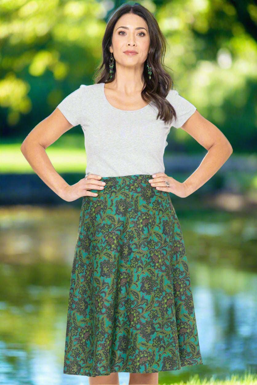 henly wrap cotton skirt rasaleela at tantrika fashioin australia