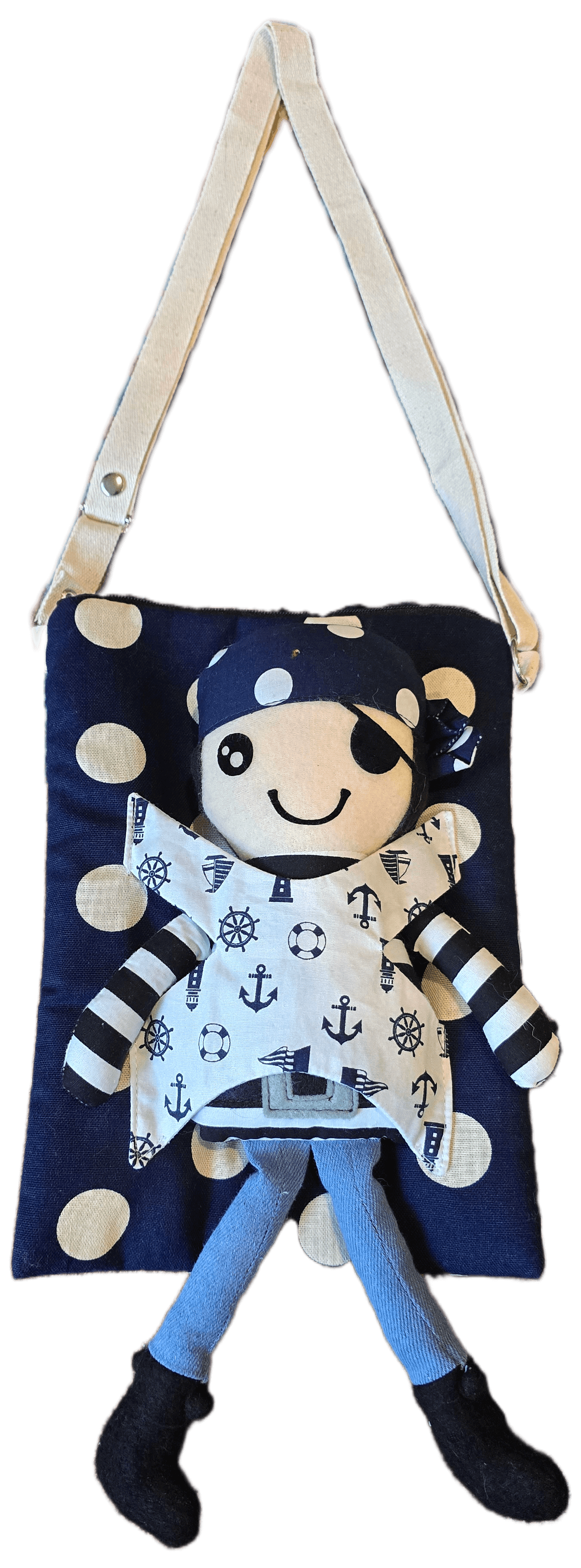 Pirate Best Friend Bag Spots & Dots Tantrika Australia