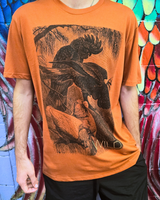 Wild Black Cockatoo Mens Shirt Art Design Tantrika Australia