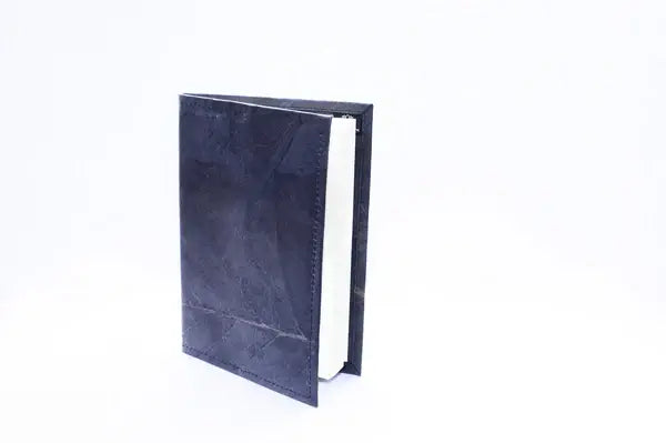 vegan leaf leather journal