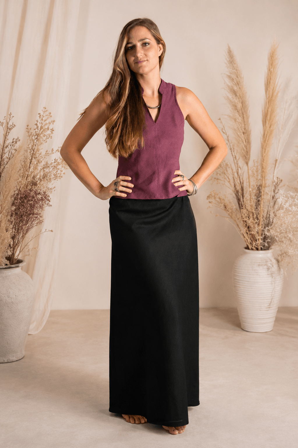 Sattva Hemp Wrap Skirt