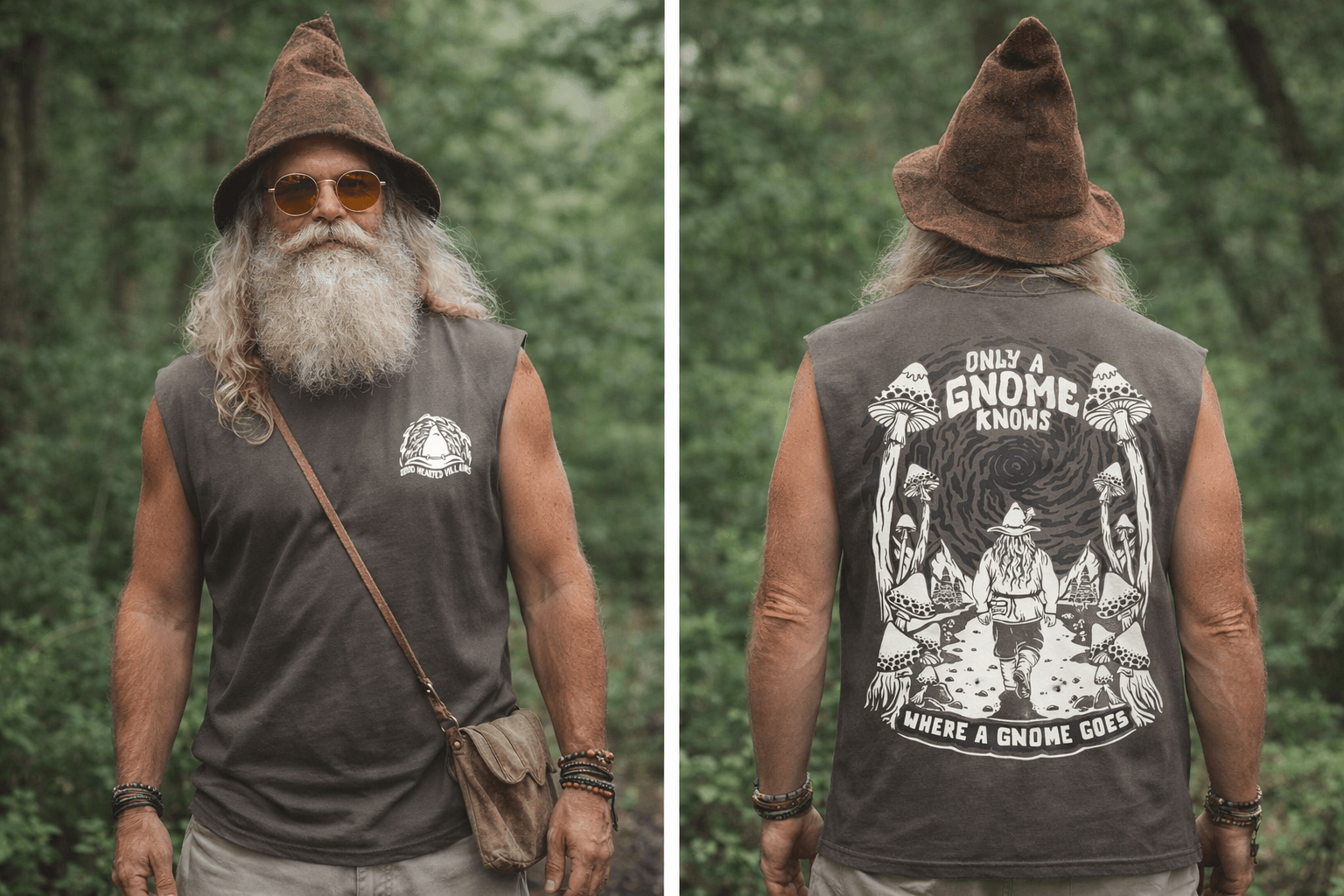Gnome Tank - Grey