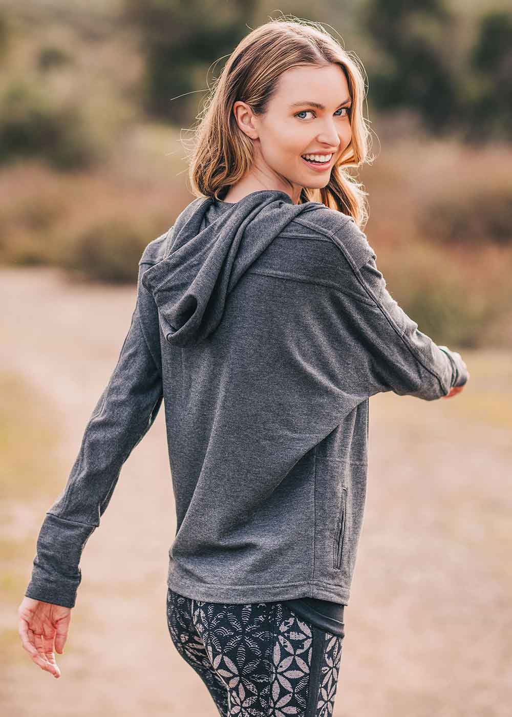 bamboo cushy hoodie by nomads hemp wear