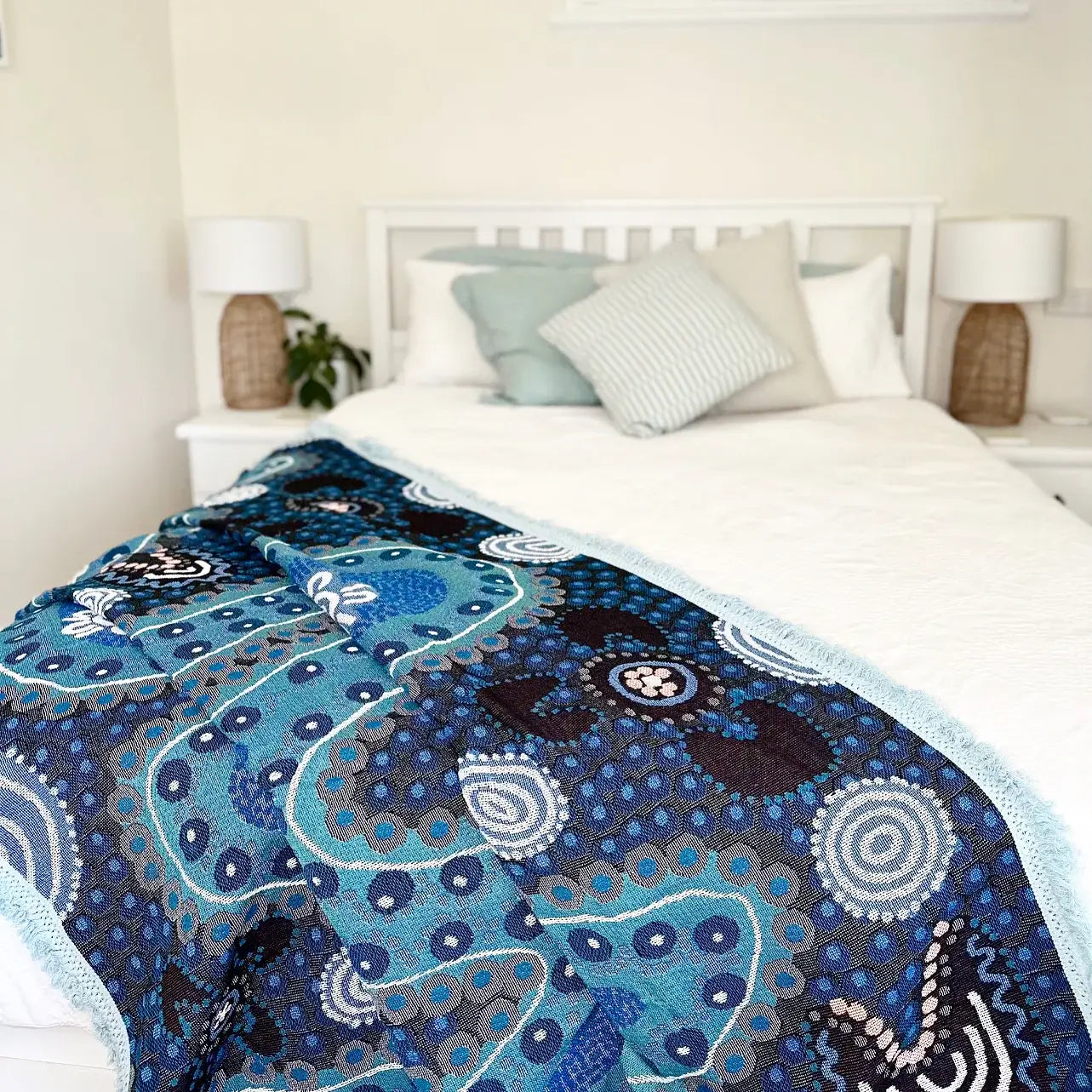 Deep Dive  - Cotton Throw