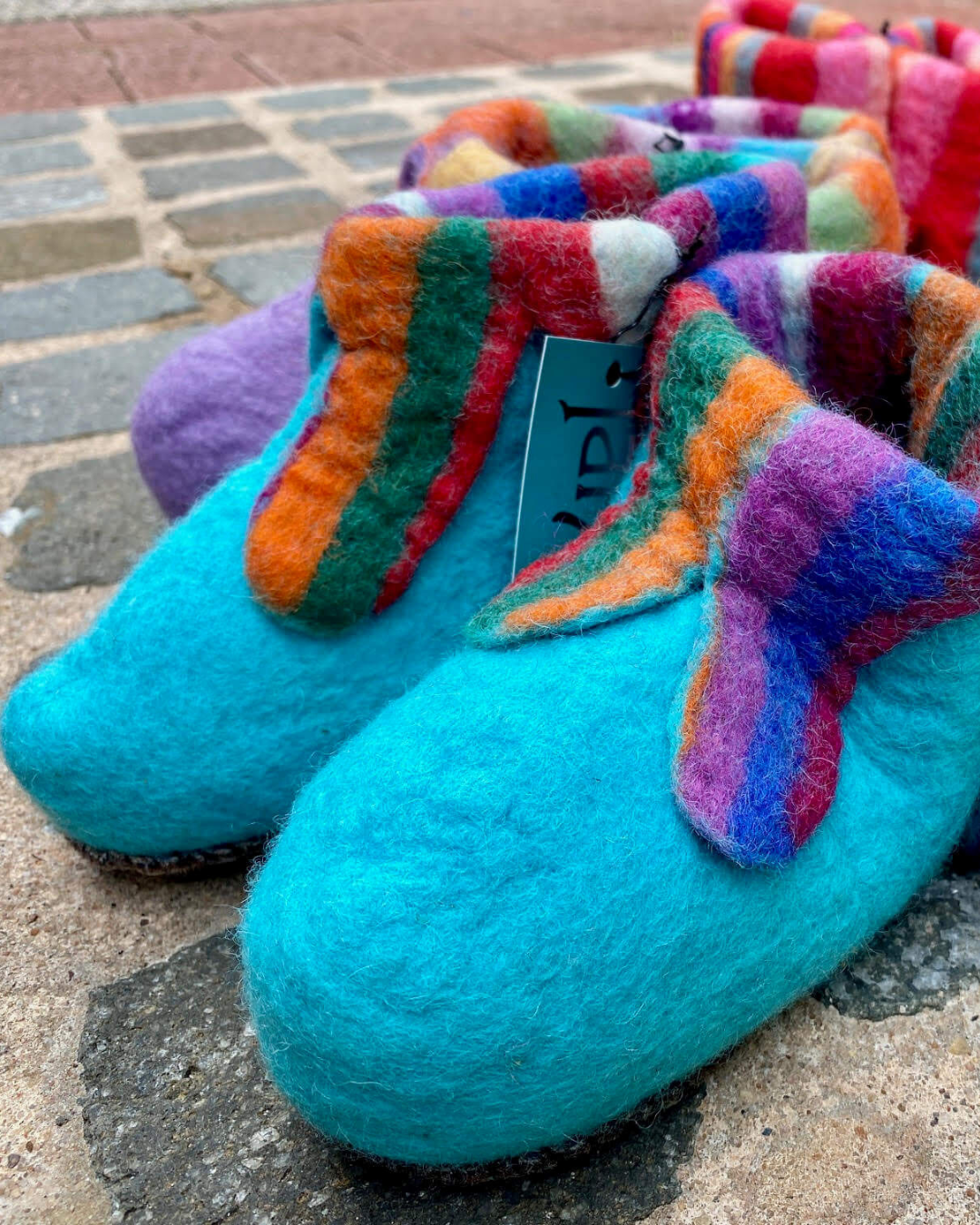 Kids Creative Felt Slippers Tantrika Australia