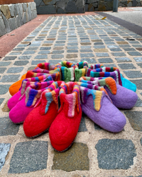 Kids Creative Felt Slippers Tantrika Australia