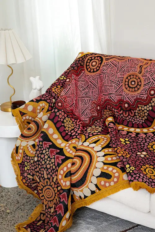 Mingaan 100% Recycled Cotton Knitted Throw Rug