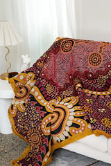 Mingaan 100% Recycled Cotton Knitted Throw Rug