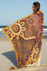 Mingaan 100% Recycled Cotton Knitted Throw Rug