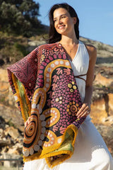 Mingaan 100% Recycled Cotton Knitted Throw Rug