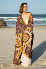 Mingaan 100% Recycled Cotton Knitted Throw Rug